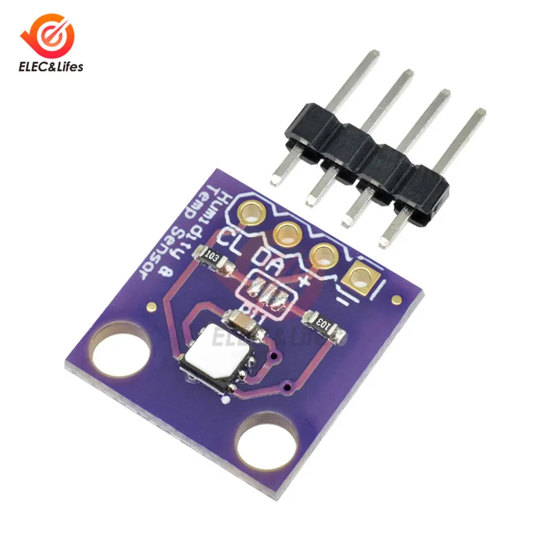 Высокоточный цифровой датчик температуры и влажности с интерфейсом I2C для Arduino