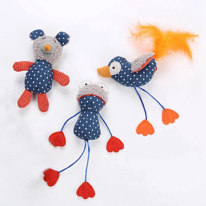 Игрушка устойчивый жевательный кот игрушки интерактивный писк шумо сделанная