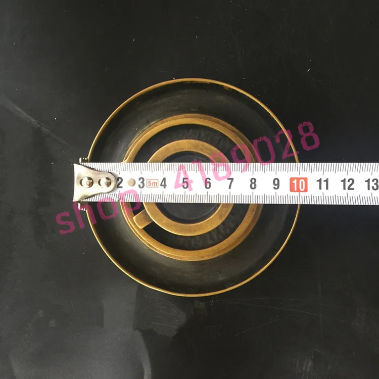 

Pure copper, antique mill back flow incense burner, decorative ornaments, antiques collection.