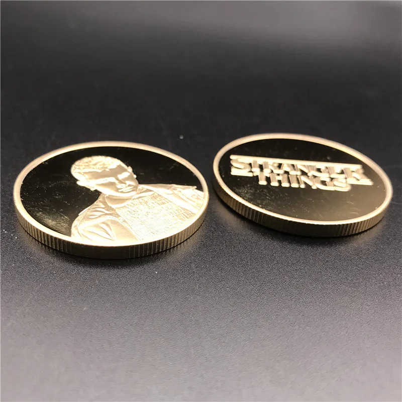 Пленка телевизионная драма очень странные дела периферии памятная монета