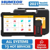 humzor scanner nexzdas nd666 newest obd2 car diagnostic scanner equipped with 19 maintenance functions all system diagnosis