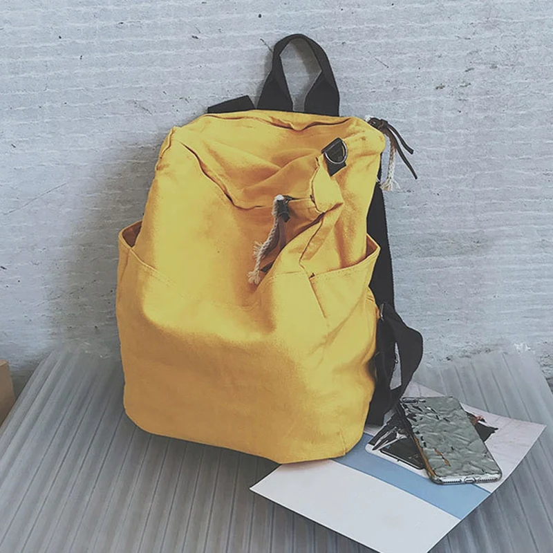 

College Style Literature and Art Large-Capacity Student Schoolbag Men and Women Backpack Backpack