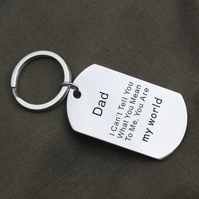 Папа подарки для папы ручной работы с брелком от дочь отец подарок на день
