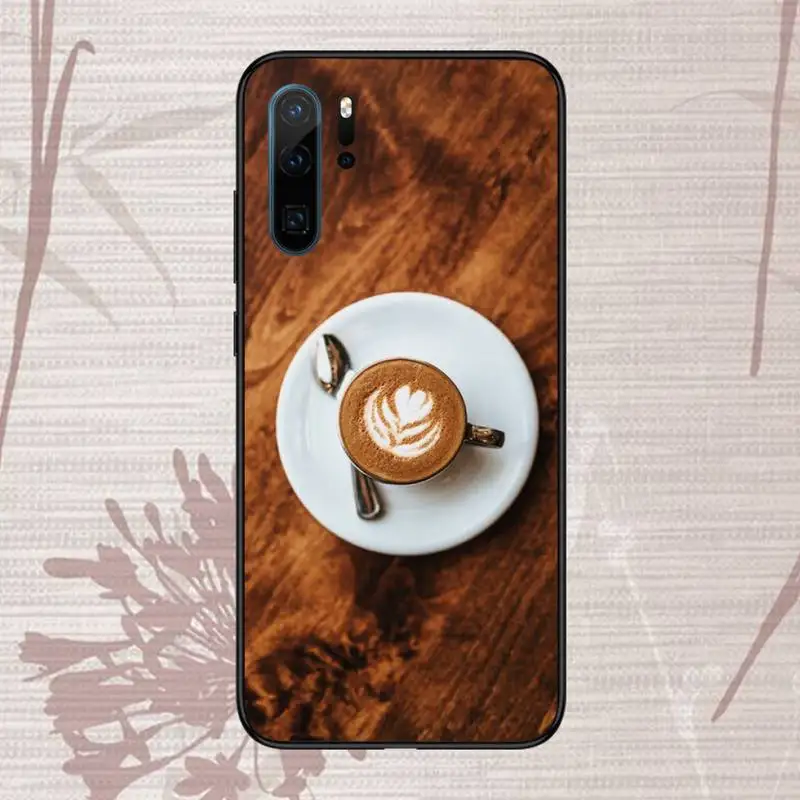 

Beautiful coffee garland Phone Case For Huawei P20 P30 P40 lite Pro P Smart 2019 Mate 10 20 Lite Pro Nova 5t