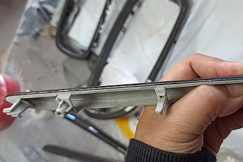 Правый руль RHD центральная консоль Дверная панель отделка из углеродного волокна