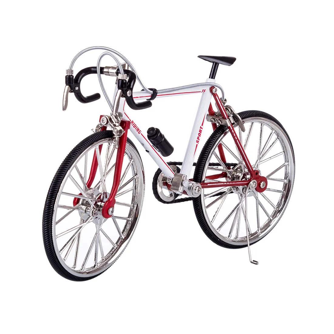 Металл DIY сборка мини модель велосипеда имитация украшения игрушка детский