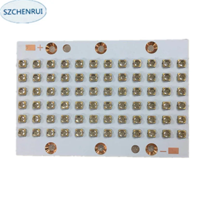 UV Led Module for Printers 216w 365-370NM with 380-385NM 395-400NM59*87mm Board