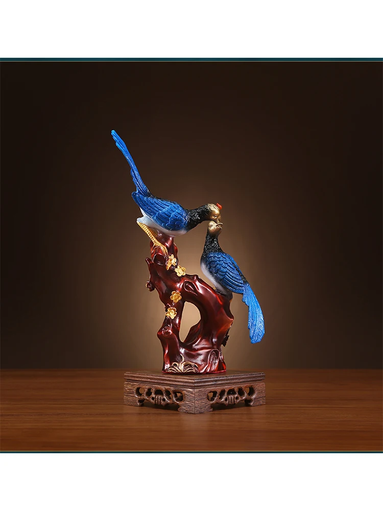 

Home Decor Creative Color Copper Fine Magpie Ornaments Pure Copper Home Decorations Living Room Ornaments To Send Friends Gifts