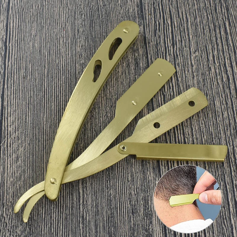 

Прямая Бритва для мужчин, классическое бритье, парикмахерский салонный складной нож, бритвы Edge