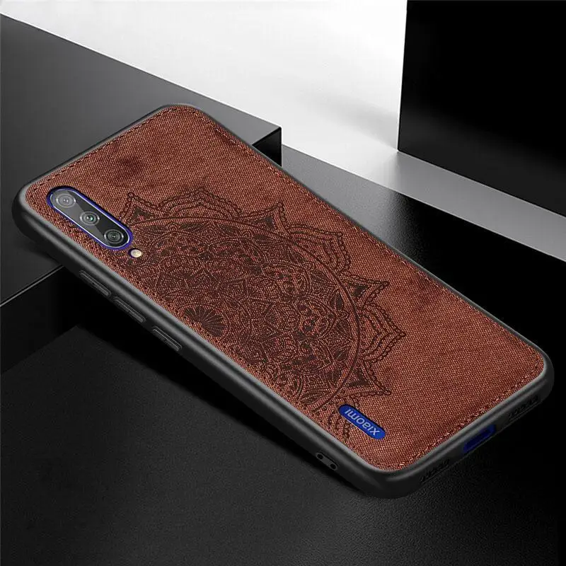 Тканевый чехол из ТПУ для Xiaomi Redmi Note 8 7 Pro 7A 6A K20 Mi 9 A2 Lite F1 с рисунком мандалы задняя