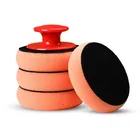 Универсальная губка для полировки воска автомобиля, губка для чистки автомобиля, аппликатор из микрофибры для полировки автомобиля, восковая губка