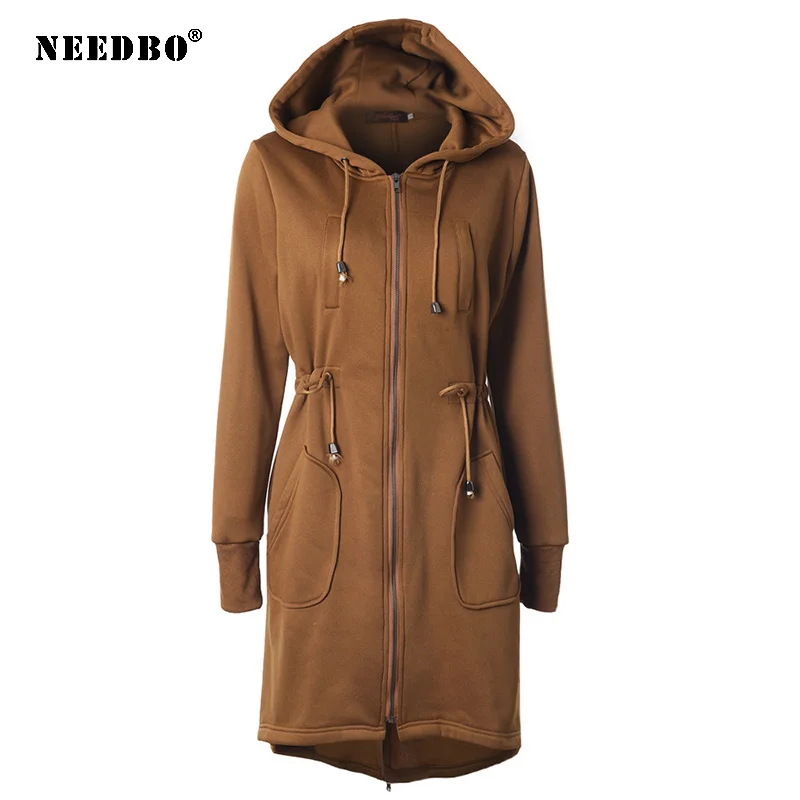 

NEEDBO Hoodies and Sweatshirts Women Pullover Long Sweatshirt Woman Casual Oversized Hoodie Autumn Winter Hoodies Women Tops