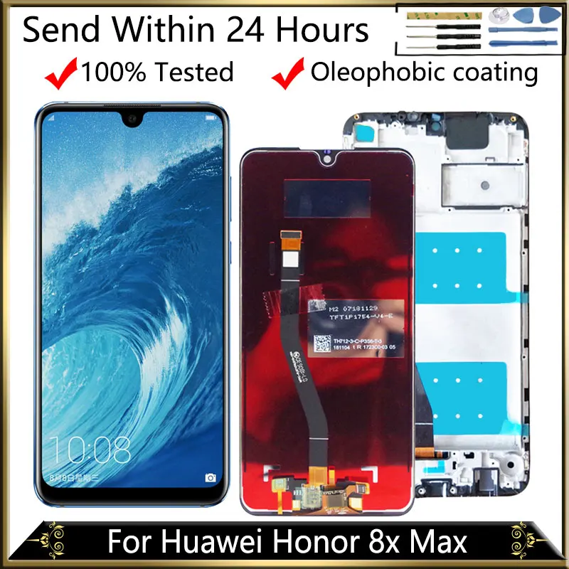Качественный дисплей AAA для Huawei Honor 8X Max ЖК с сенсорным экраном в сборе 8x max ARE AL00 L22HN