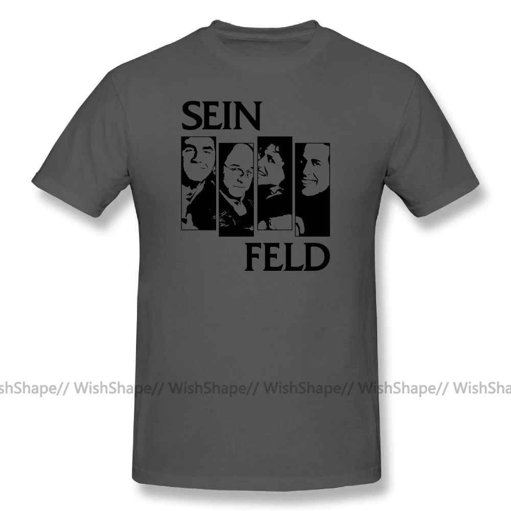 Футболка с черным флагом, футболка Seinfeld, хлопковая футболка с коротким рукавом, хлопок, повседневные летние мужские футболки большого размера плюс, 5XL, 6XL