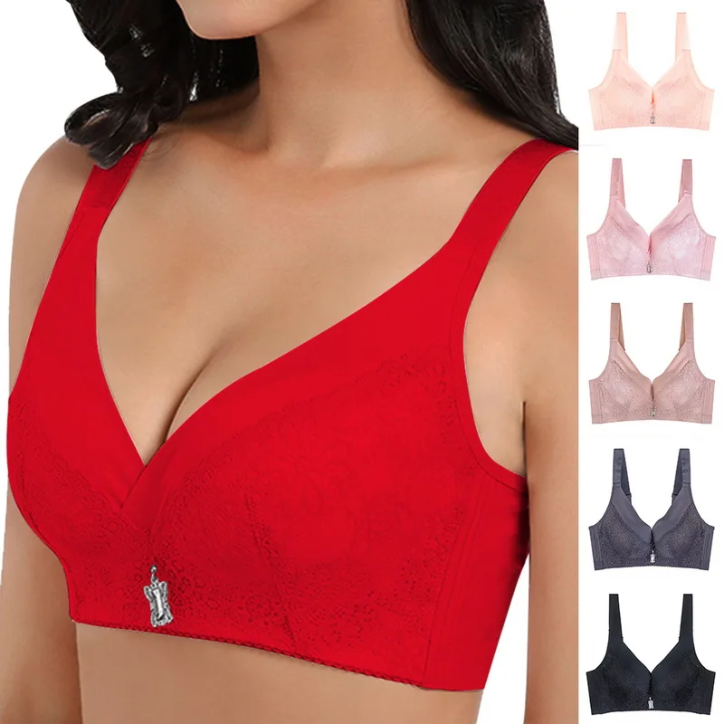 Кружевной бюстгальтер с эффектом пуш ап привлекательные женские бюстгальтеры