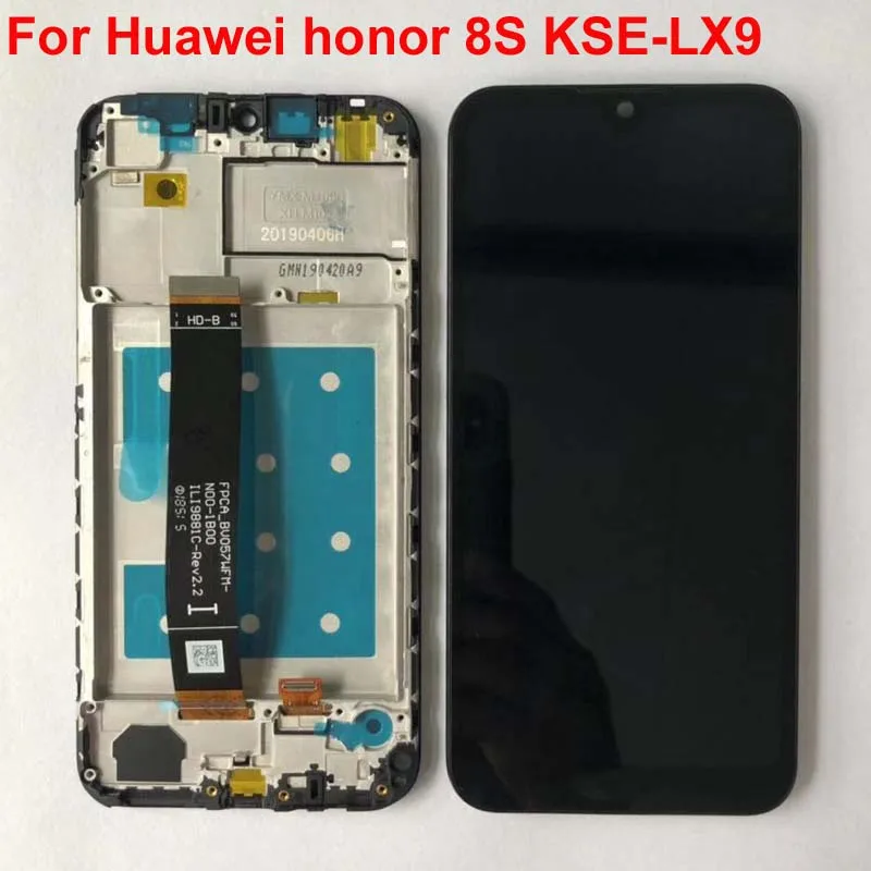 Оригинальный протестированный для Huawei honor 8S 2019 ЖК дисплей и дигитайзер