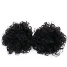 Аксессуары для волос афро-пуф синтетический курчавый кудрявый пучок для волос шиньон для женщин кулиска хвост накладные волосы на зажиме