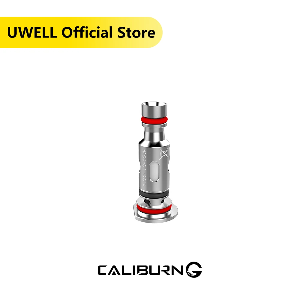 

Запасная катушка UWELL Caliburn G 0,8 / 1,0 Ом, 4 шт. / Упак., Подходит для комплектов Vape Kit для систем CALIBURN-G и KOKO Prime Pod