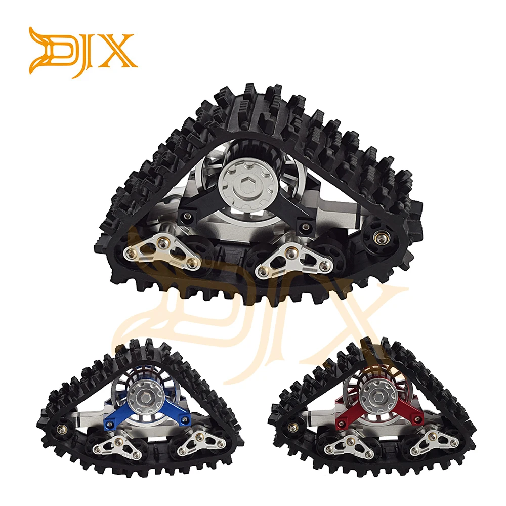 DJX радиоуправляемые шины для гусеничного колеса багги снега песка весла 1/10