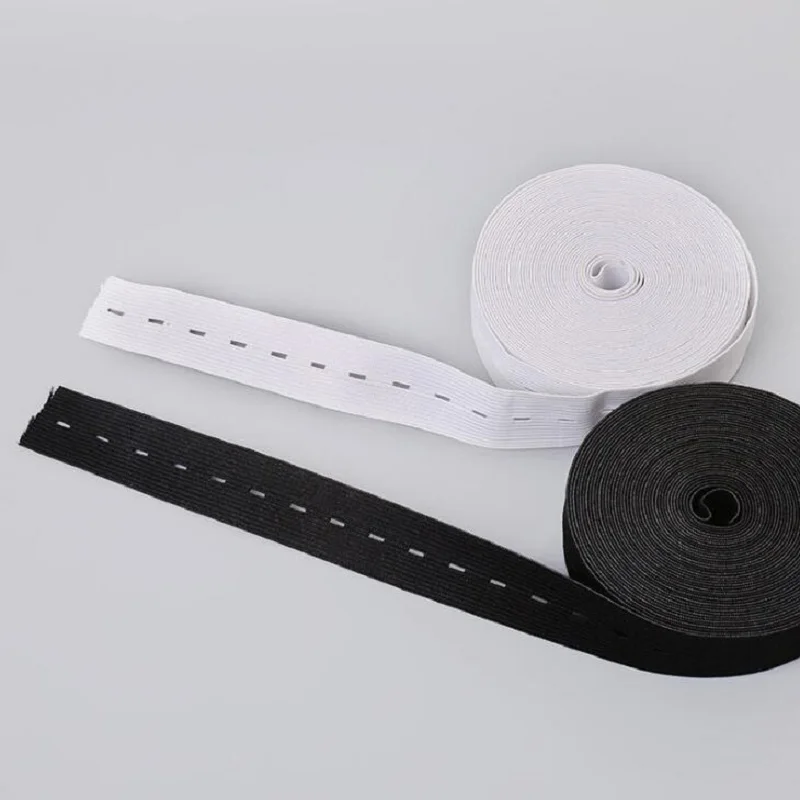 Ремесло DIY Швейные аксессуары кнопка отверстие трикотажная эластичная лента 20