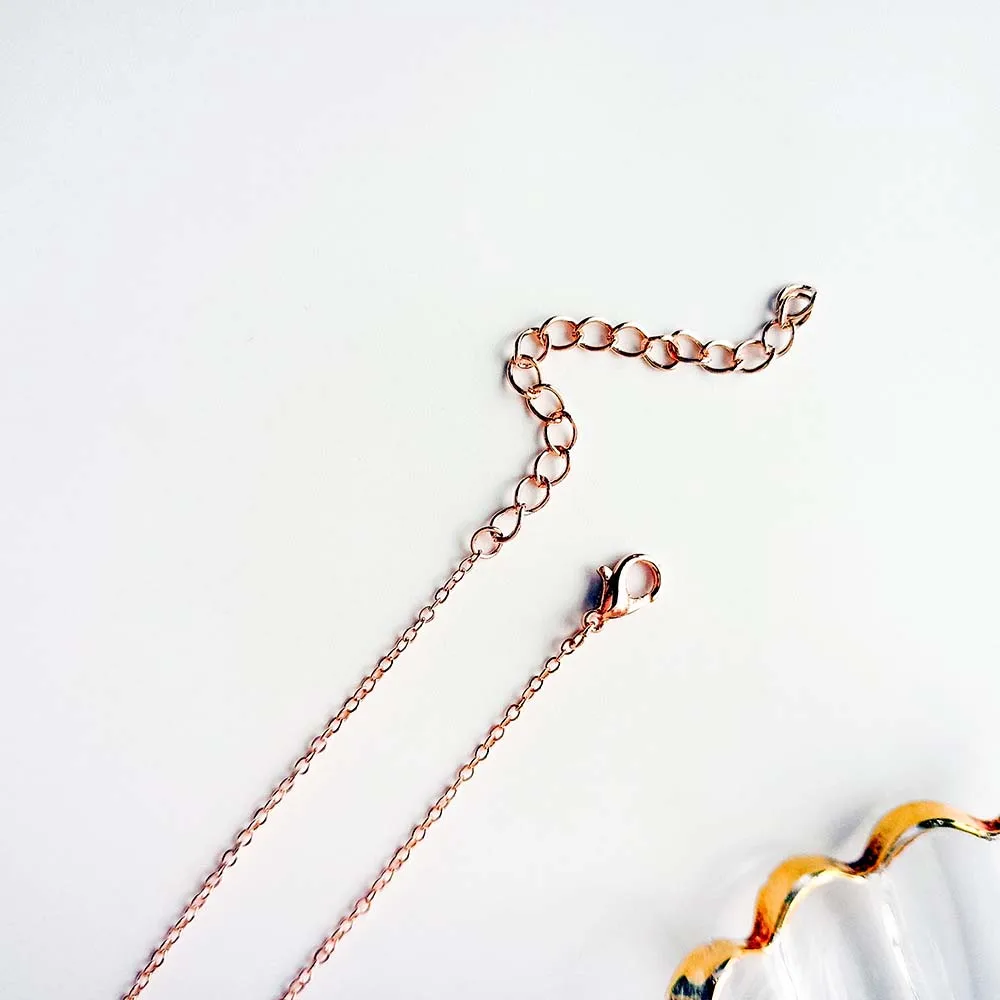 Minimalism Rose Gold Chain Small Red Cubic Zircon Love Heart Pendant Chocker Necklace for Women Valentine's Day Gift Jewelry | Украшения
