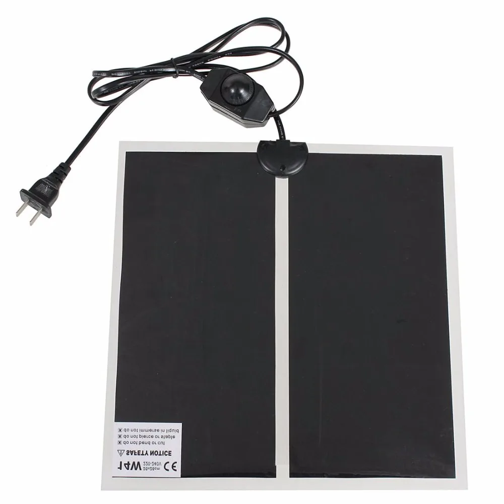 Коврик для подогрева рептилий 15*14 см регулировка температуры черепах змей ящериц