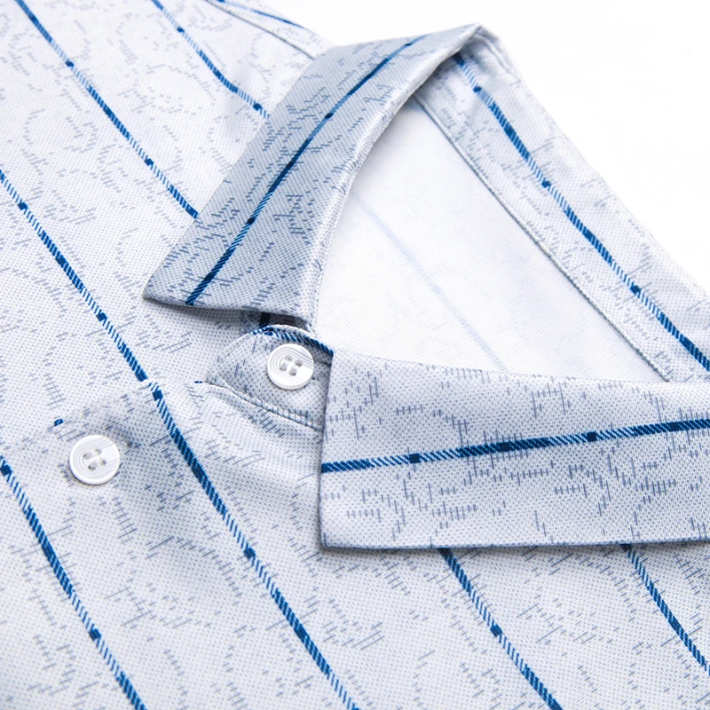 

2021 Brand Short Sleeve Polo Tee Shirt Men Casual Summer Striped Men's Clothing Polos Shirts Mens Fashion Slim Fit Poloshirt 524