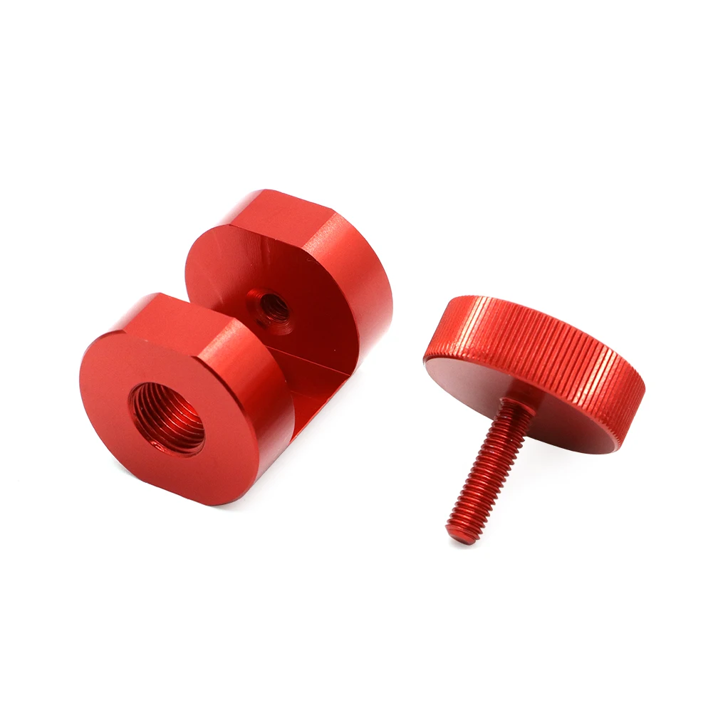 Engine Spark Plug Tool Universal 12mm 14mm M14 X 1.25 Gapper Gapping Sparkplug Caliper Red and Blue |