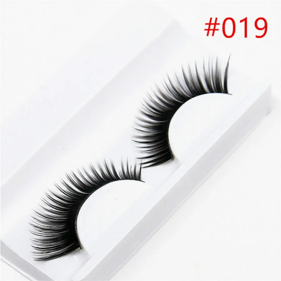 

1 @ # Мода 1 пара 3D накладные ресницы из норки Корея натуральные/толстые длинные ресницы Wispy Сексуальный макияж инструменты для красоты F1