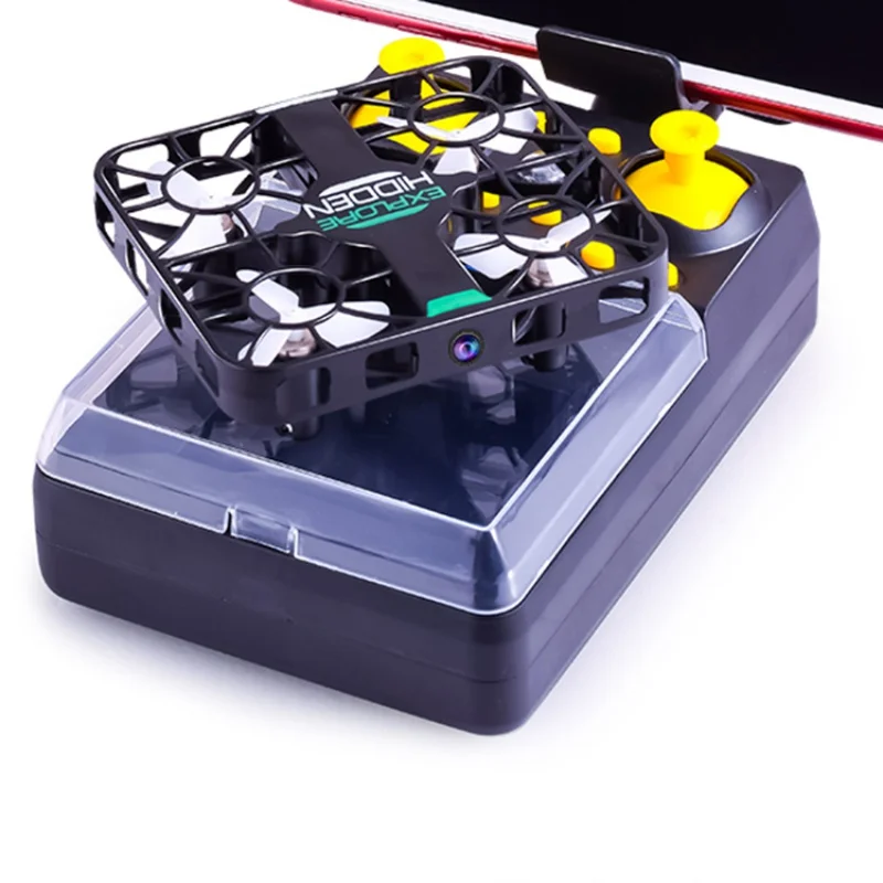 QS003 Wifi Дрон FPV 2 4G 6 осевой гироскоп 3D флип 0.3MP HD камера Crashworthy структура удержание