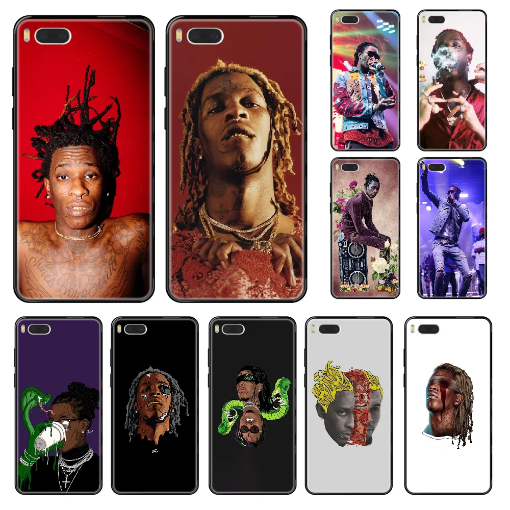 Young Thug чехол для телефона Xiaomi Redmi Mi 3 5 6 8 9 A1 2 Max3 Mix2 X SE Lite Pro черный роскошный