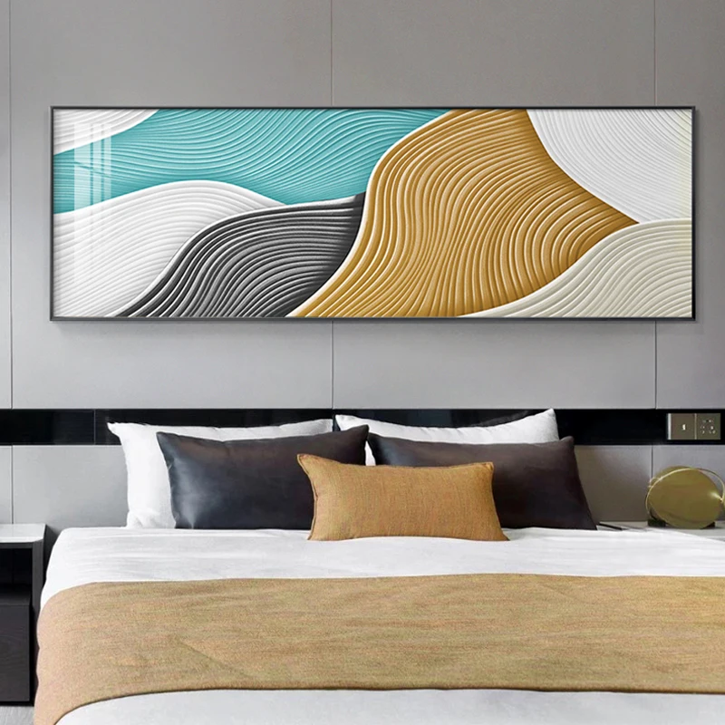 

Modern Abstract Banner Wall Posters Nordic Canvas Print Minimalist Painting Wall Art Decoration Pictures For Living Room Bedroom
