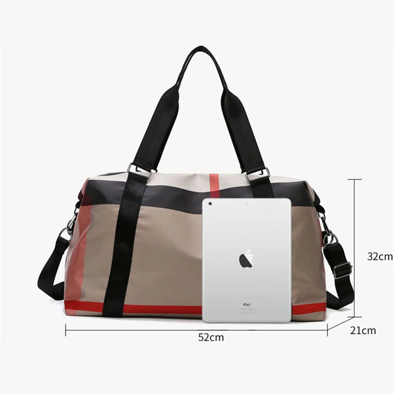 

Luxury Weekend Travel Bags Women Fitness Large-capacity Waterproof Dry & Wet Separation Men Messenger Shoulder Business Handbags