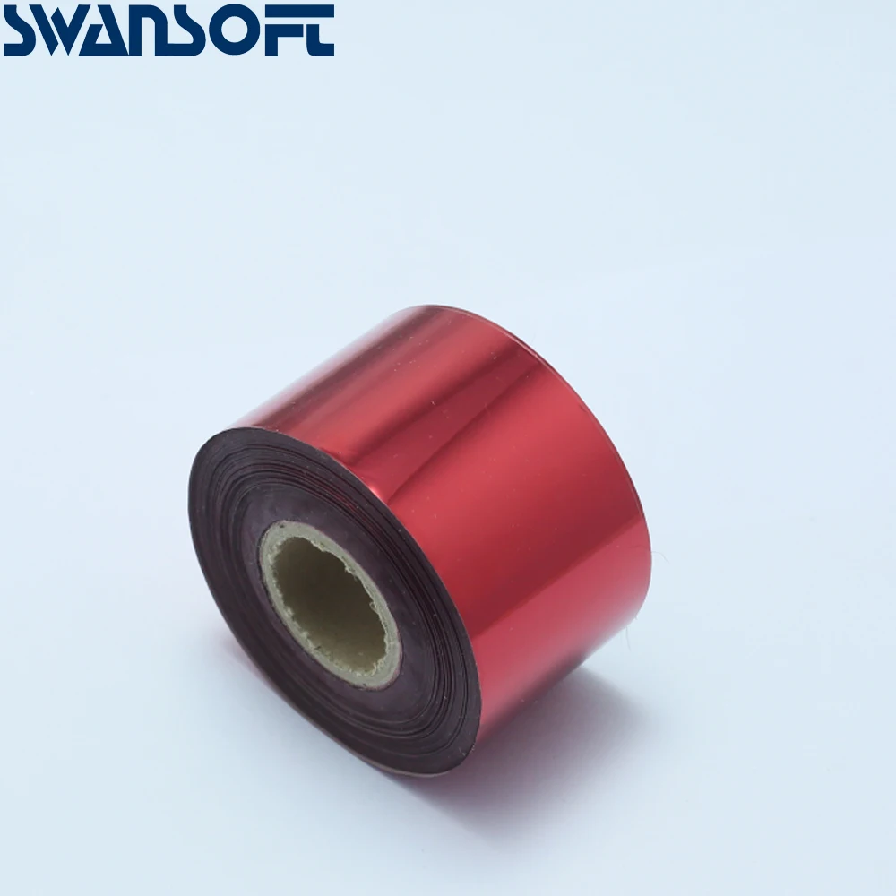 Рулон горячей фольги SWANSOFT 120 м x 4 см рулоны фольга для горячего тиснения