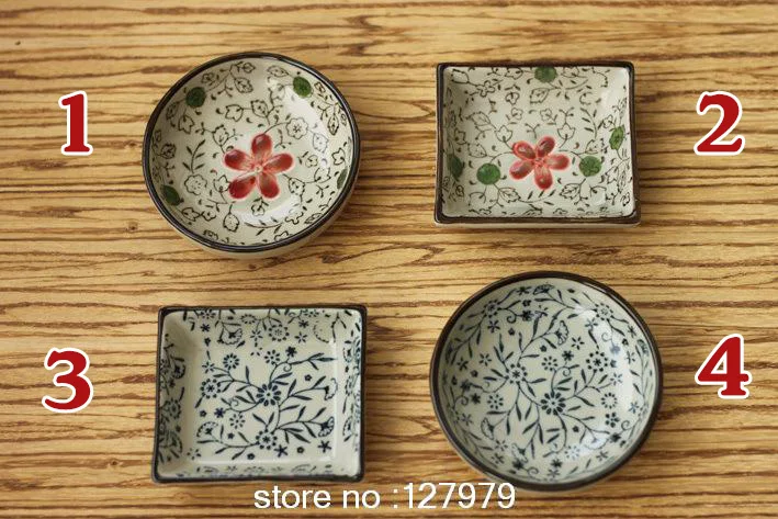 Китайские керамические блюда из соевого соуса приправа суши маленькая тарелка