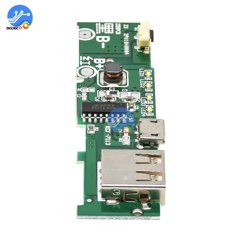 

18650 Lithium Battery Charger Module 5V 1A Power Bank Charger Balancer BMS 18650 Battery Charging Accessories Equalizer Board