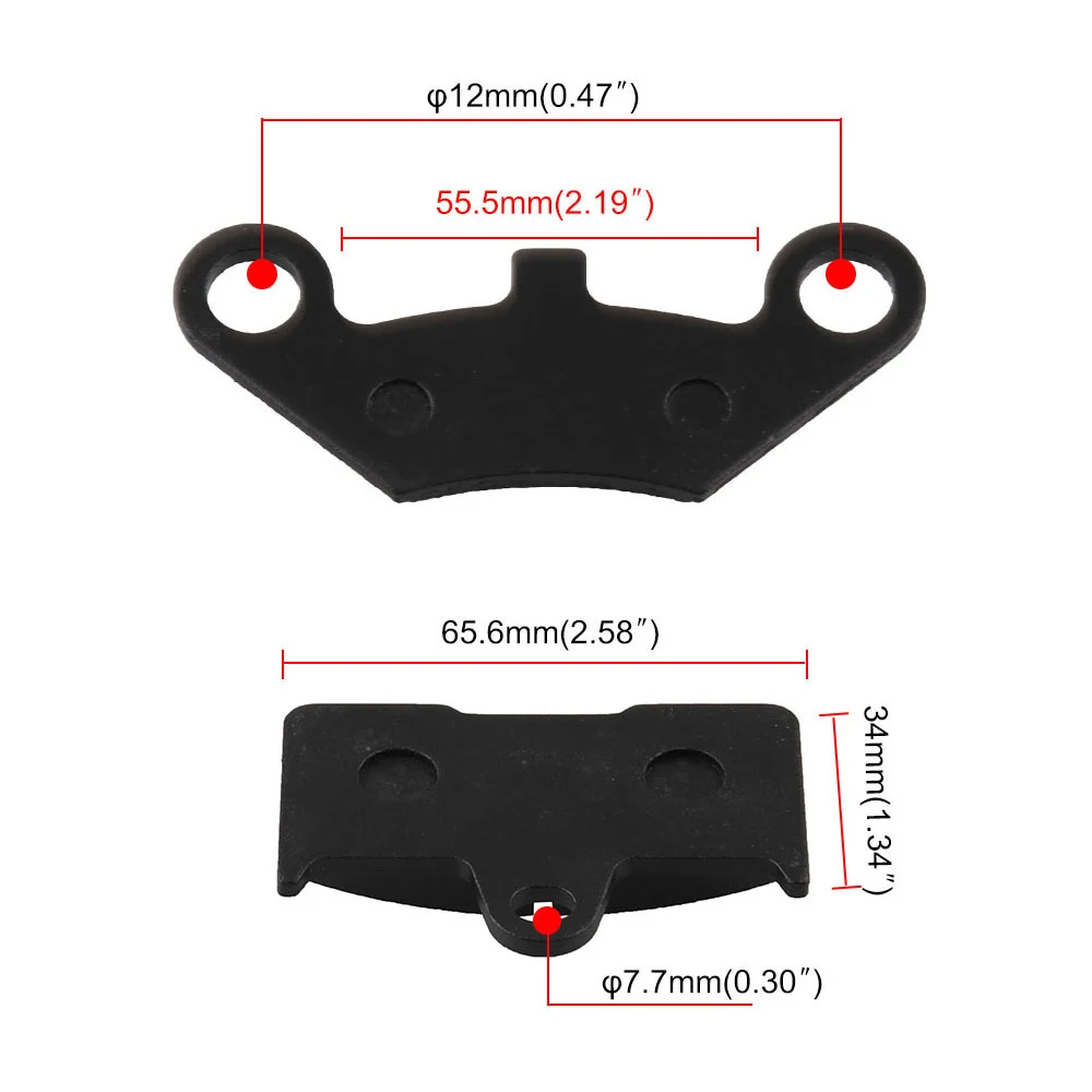 Передние тормозные колодки для мотоциклов CF500 500CC CF188 CF600 600CC CF196 X5 X6 X8 U5 ATV UTV CF 500 600 -
