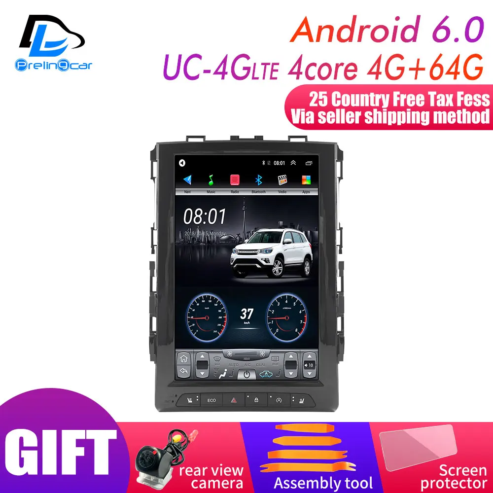 12,8 4G Lte вертикальный экран android система Мультимедиа Видео Радио плеер для Renault KOLEOS лет Навигация стерео