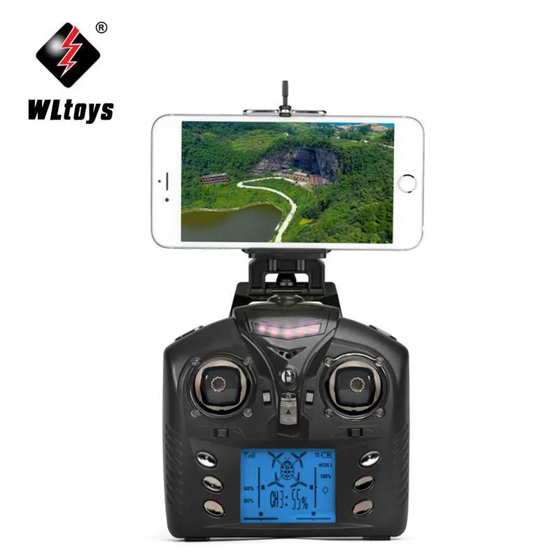 WLtoys Q323 - C RC вертолет Дроны с 2.0MP HD камерой 2 4G 4CH 6 axis Gyro высота удерживания