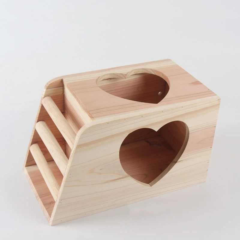 

Wood Hay Feeder for Guinea Pigs Rabbit Hay Box Holder Hay Dispenser Hay Manger Bite Resistant Chew Toy