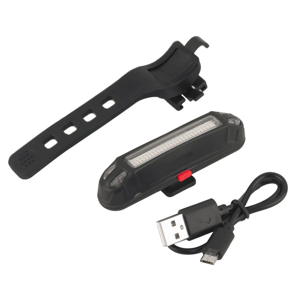 

Bicycle light LED Taillight Rear Tail Safety Warning Cycling Portable Light, USB Style Rechargeable or Battery Style