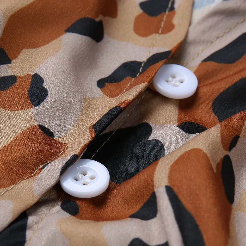 

Leopard Print Women Dress Summer V-Neck Dresses Women Clothes Elegant Sleeveless Ladies Boho Dress Long Princess Dresses