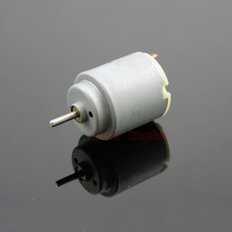 Двигатель Micro R140, миниатюрный круглый, 21 мм, диаметр вала 2 мм, постоянный ток 1,5-6 В, 3 в, 14000 об/мин, высокоскоростной четырехколесный двигатель для игрушечного автомобиля