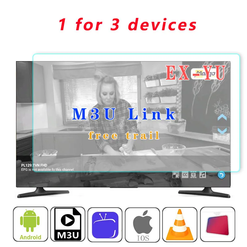 

55" HD Smart tv Screen Accessories for Family 1 FOR 3 devices 4K TV NEO Projection Screen for Android Protective Film
