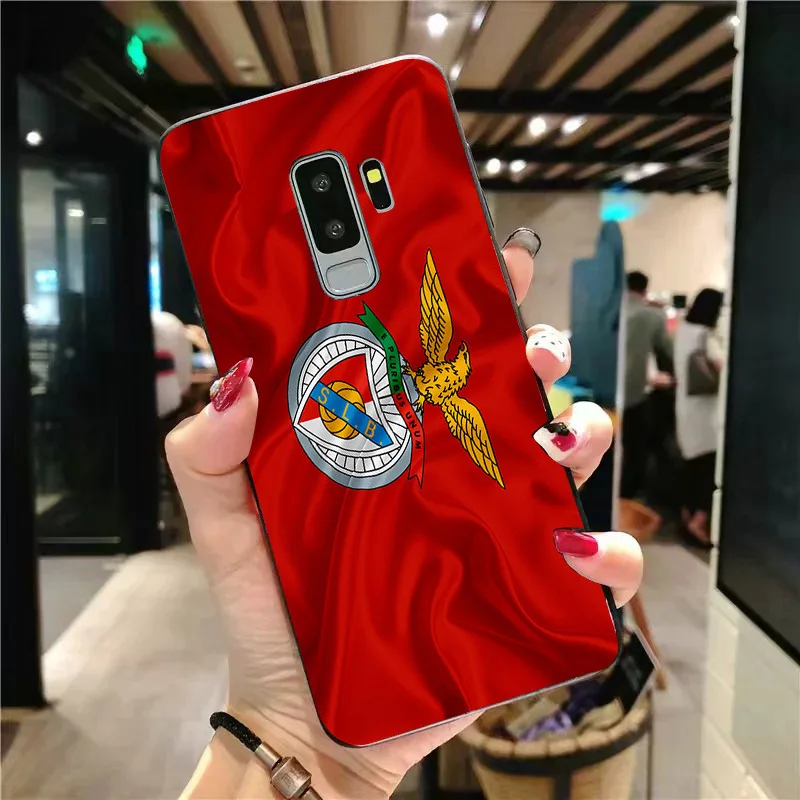 Чехол для телефона Benfica FC чехол Samsung Galaxy S10 S8 S7 Edge DIY черный мягкий TPU A9 C10 C9 J7 Max Note 8 9