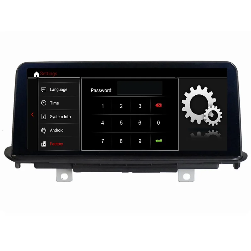 Android 9 0 ID7 4g 64g Автомобильный DVD для BMW X5 F15 (2014 2017) оригинальный NBT системный плеер