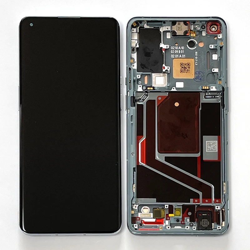 6 7 ''оригинальный Amoled ЖК-дисплей для OnePlus 9 Pro 1 + 9Pro LE2121 экран дисплей Сенсорная