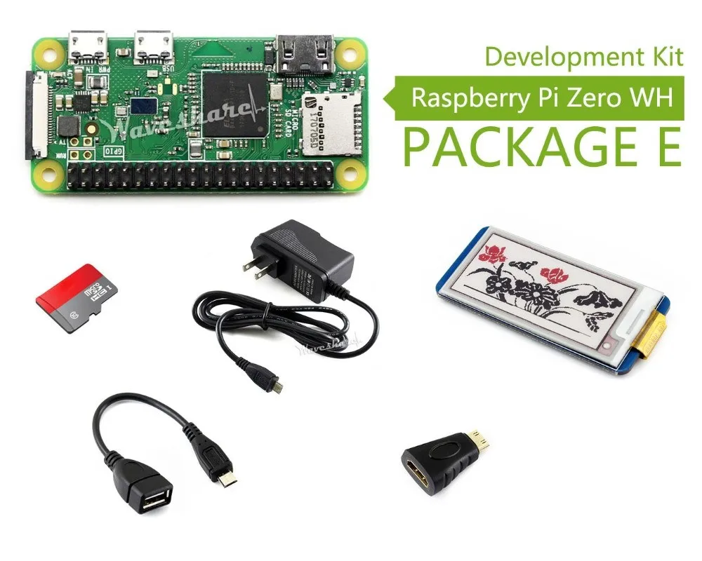 Raspberry Pi Zero WH встроенный комплект для разработки Wi Fi тип E в том числе электронная