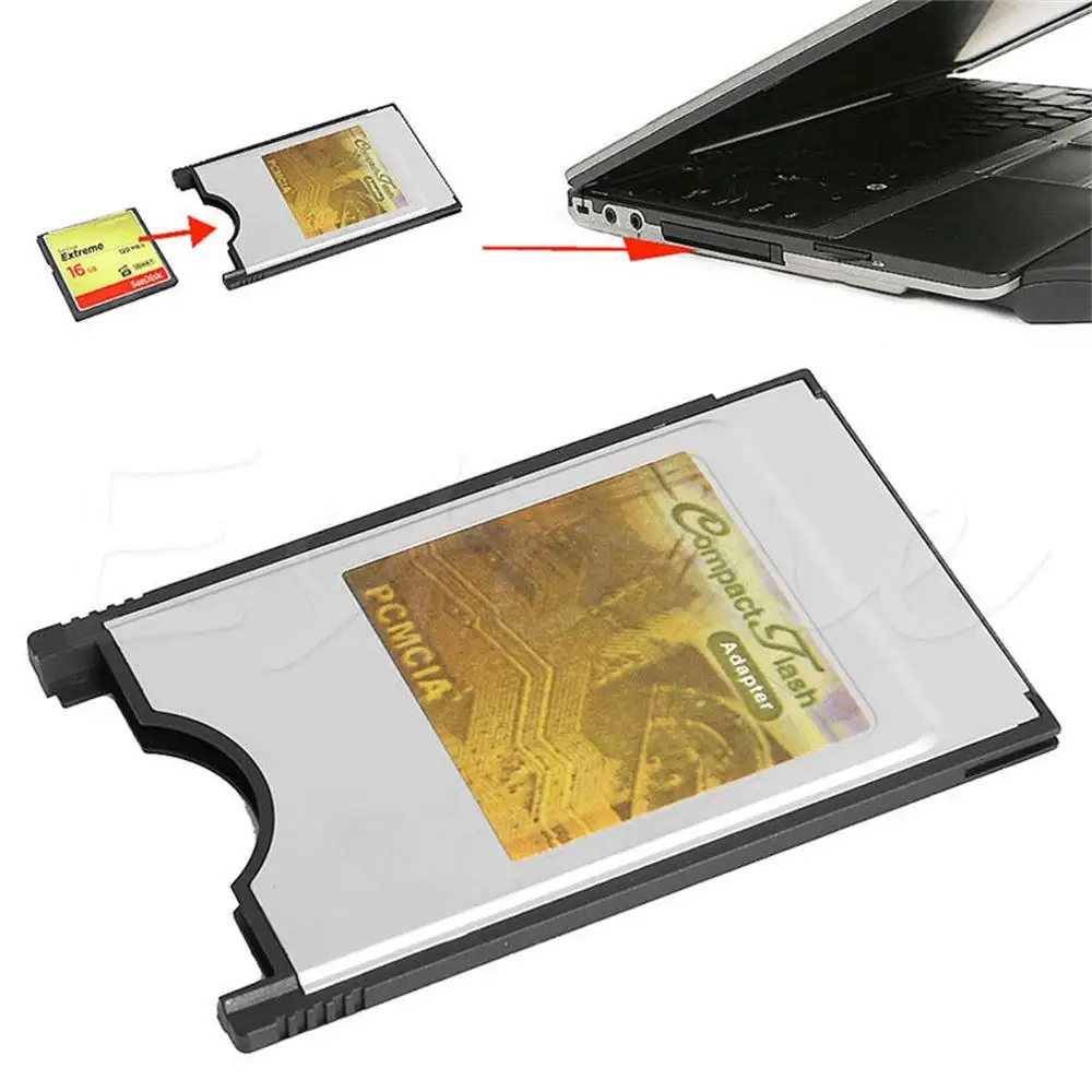 High Speed External COmpact CF Falsh Memory Card Adapter Reader Compact Flash to Laptop New Arrival |