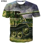 Футболка мужская с 3d принтом, тенниска в стиле милитари, повседневная приталенная, с коротким рукавом, в стиле хип-хоп, модная одежда с принтом металла